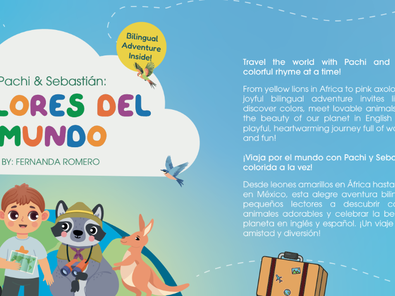 Fernanda Romero from actress to bilingual children’s book author with ‘Colores del Mundo’